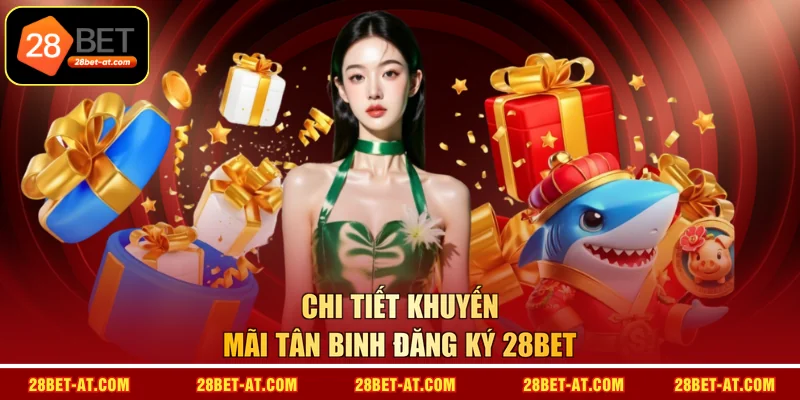 Chi tiết khuyến mãi tân binh đăng ký 28BET