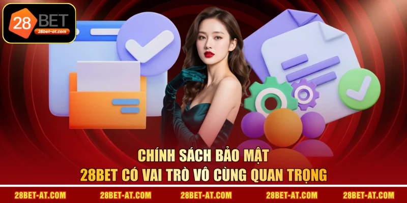 Chính sách bảo mật 28BET có vai trò vô cùng quan trọng