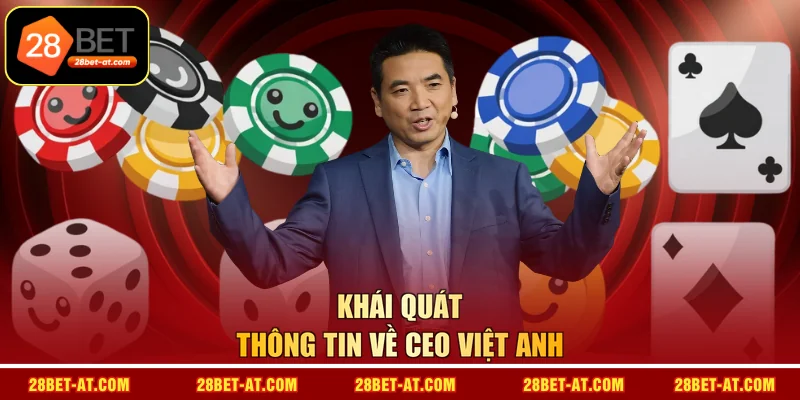 Khái quát thông tin về CEO VIỆT ANH