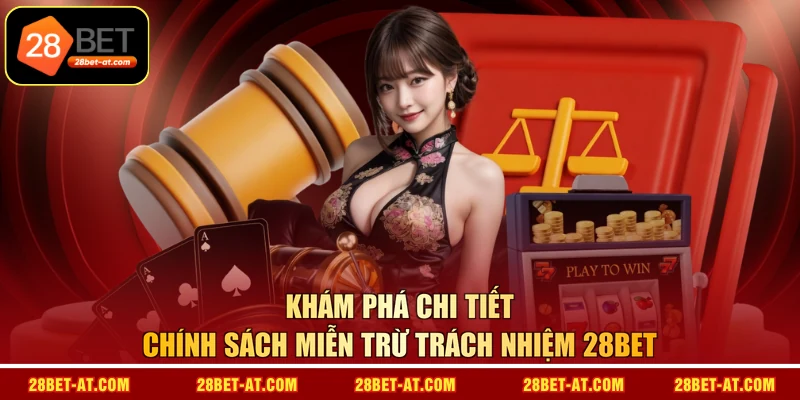 Khám phá chi tiết chính sách miễn trừ trách nhiệm 28BET
