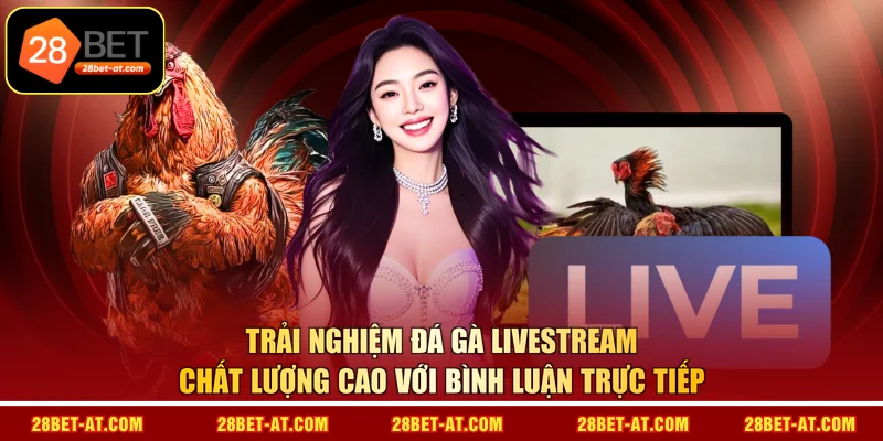 Trải nghiệm đá gà livestream chất lượng cao với bình luận trực tiếp 